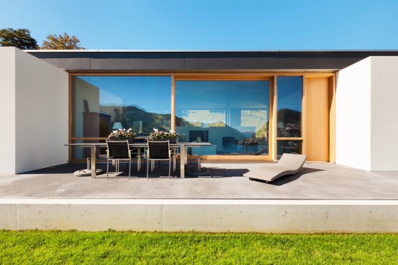 Cement Patio Building