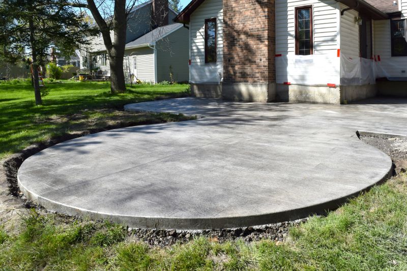 Modern Cement Patios